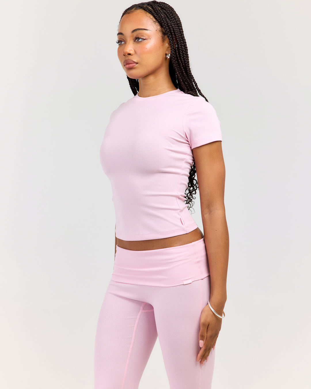 EE Lounge Tee - Baby Pink