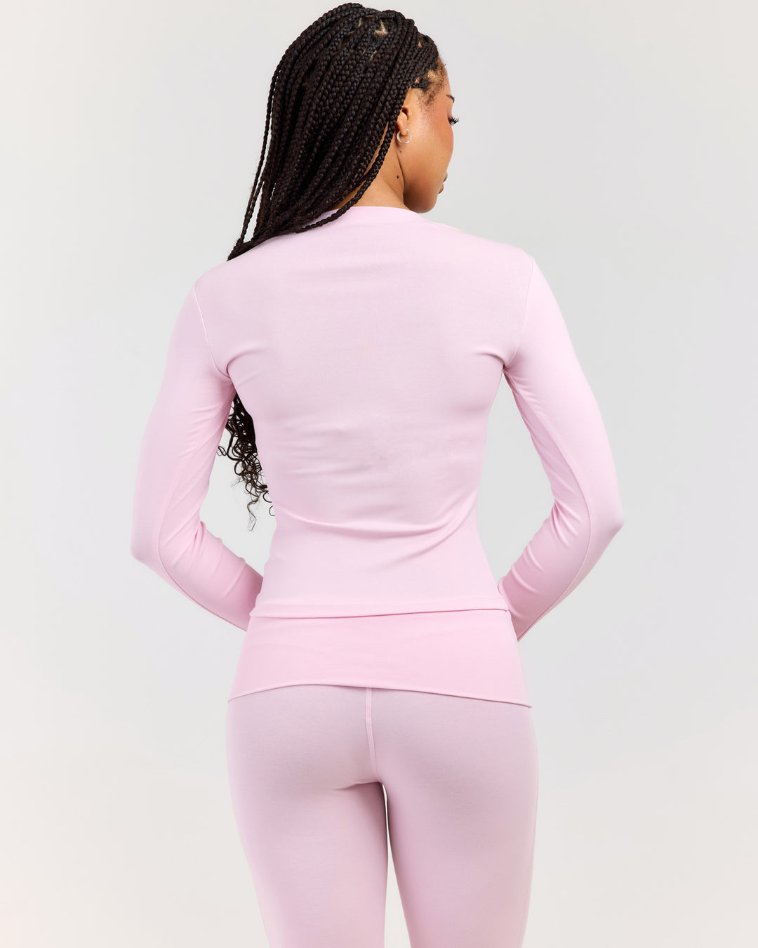 EE Lounge Long Sleeve - Baby Pink