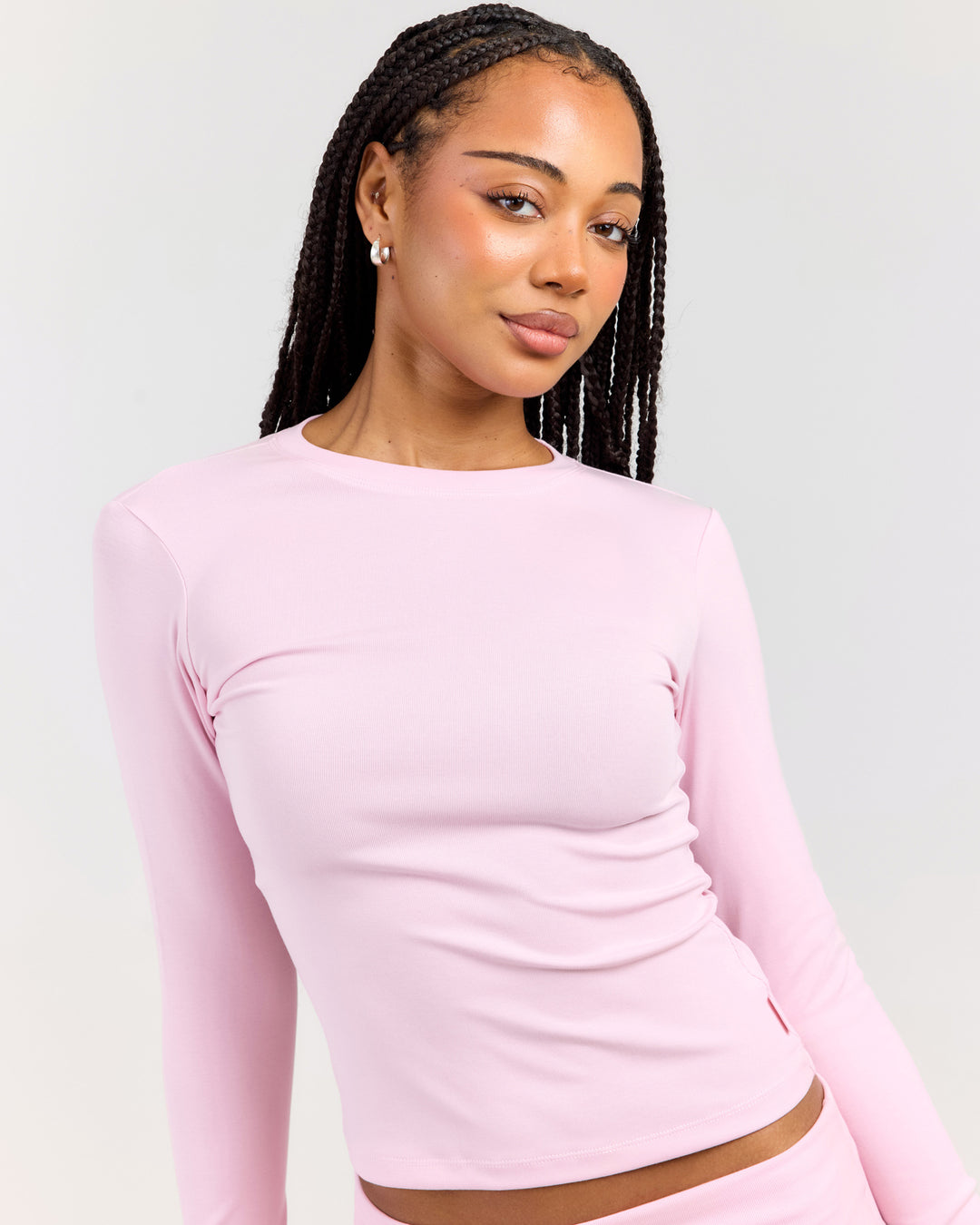 EE Lounge Long Sleeve - Baby Pink