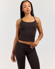 EE Lounge Singlet - Coffee Bean