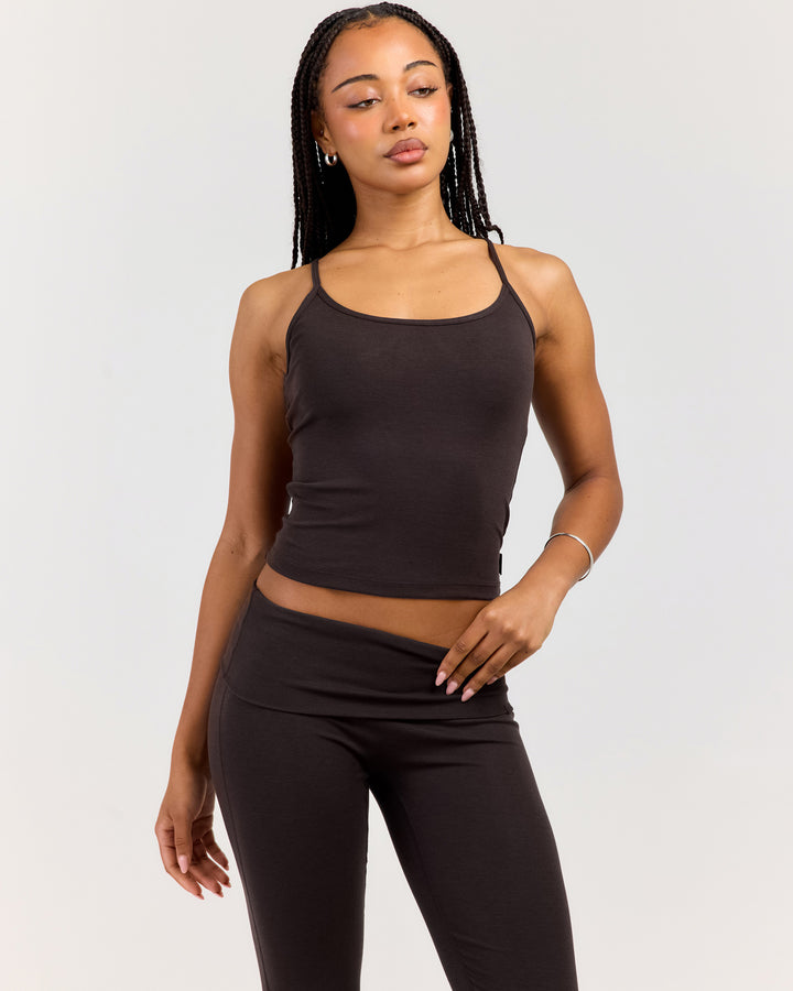 EE Lounge Singlet - Coffee Bean