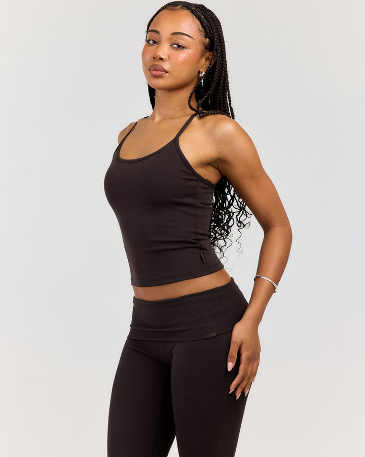 EE Lounge Singlet - Coffee Bean