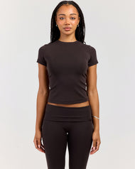 EE Lounge Tee - Coffee Bean