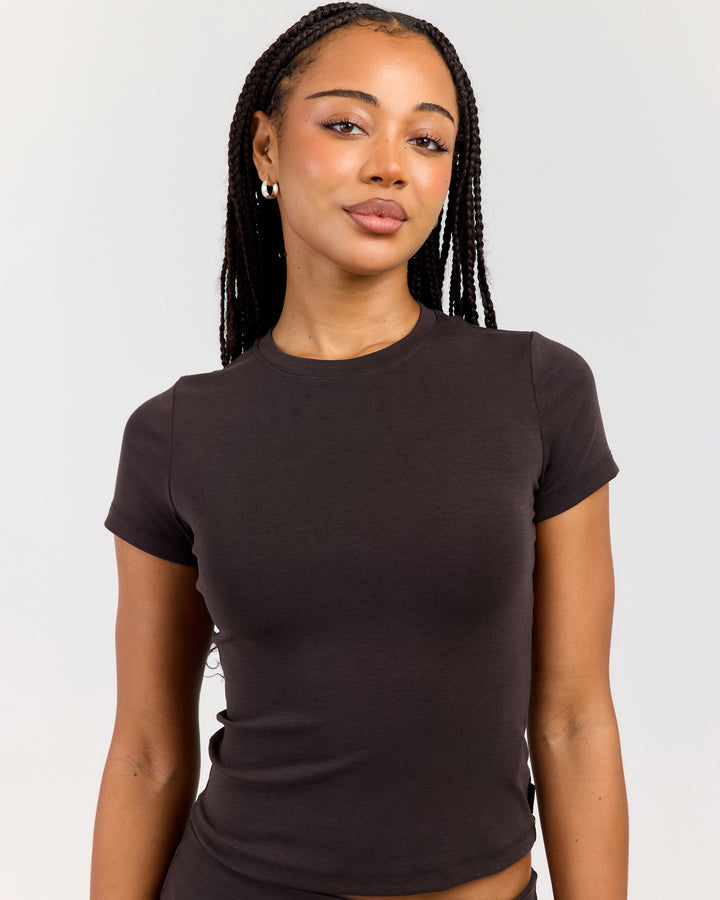 EE Lounge Tee - Coffee Bean