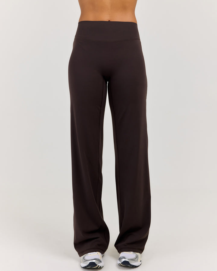 Airey Straight Leg Pants - Coffee Bean