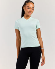 EE Baby V Neck Tee V2 - Mint