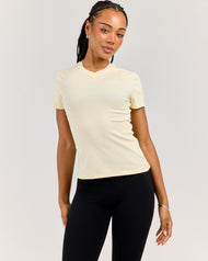 EE Baby V Neck Tee V2 - Butter