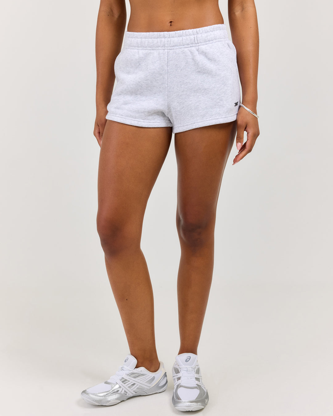 Omni Mini Shorts - Grey Marle