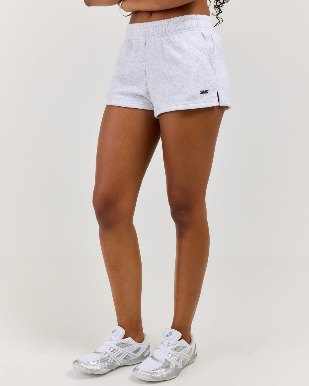 Omni Mini Shorts - Grey Marle