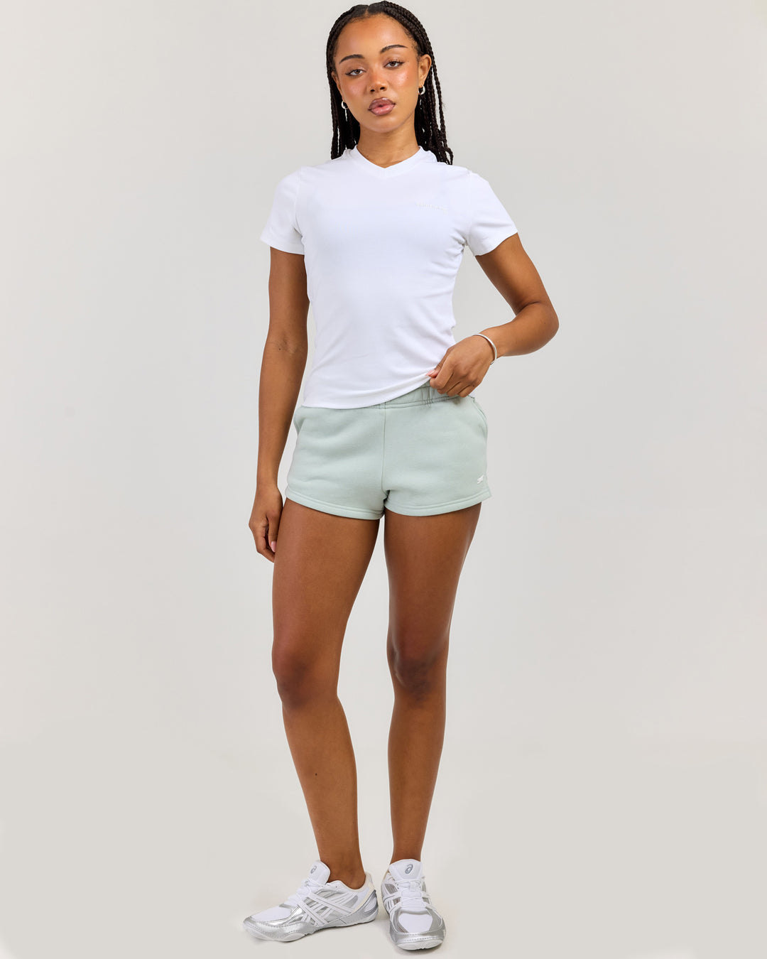 Omni Mini Shorts - Dusty Mint