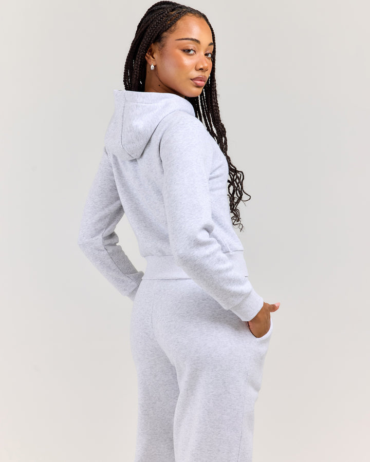 Omni Fitted Zip Through - Grey Marle
