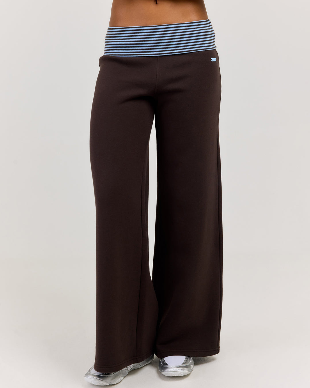 Omni Fold Over Pants - Coffee Bean/Blue