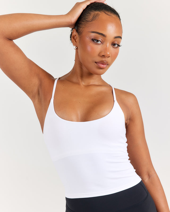 Airey Tank - White