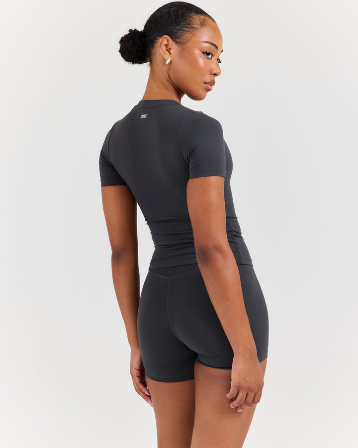 Soléa Core Tee - Charcoal