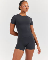 Soléa Core Tee - Charcoal