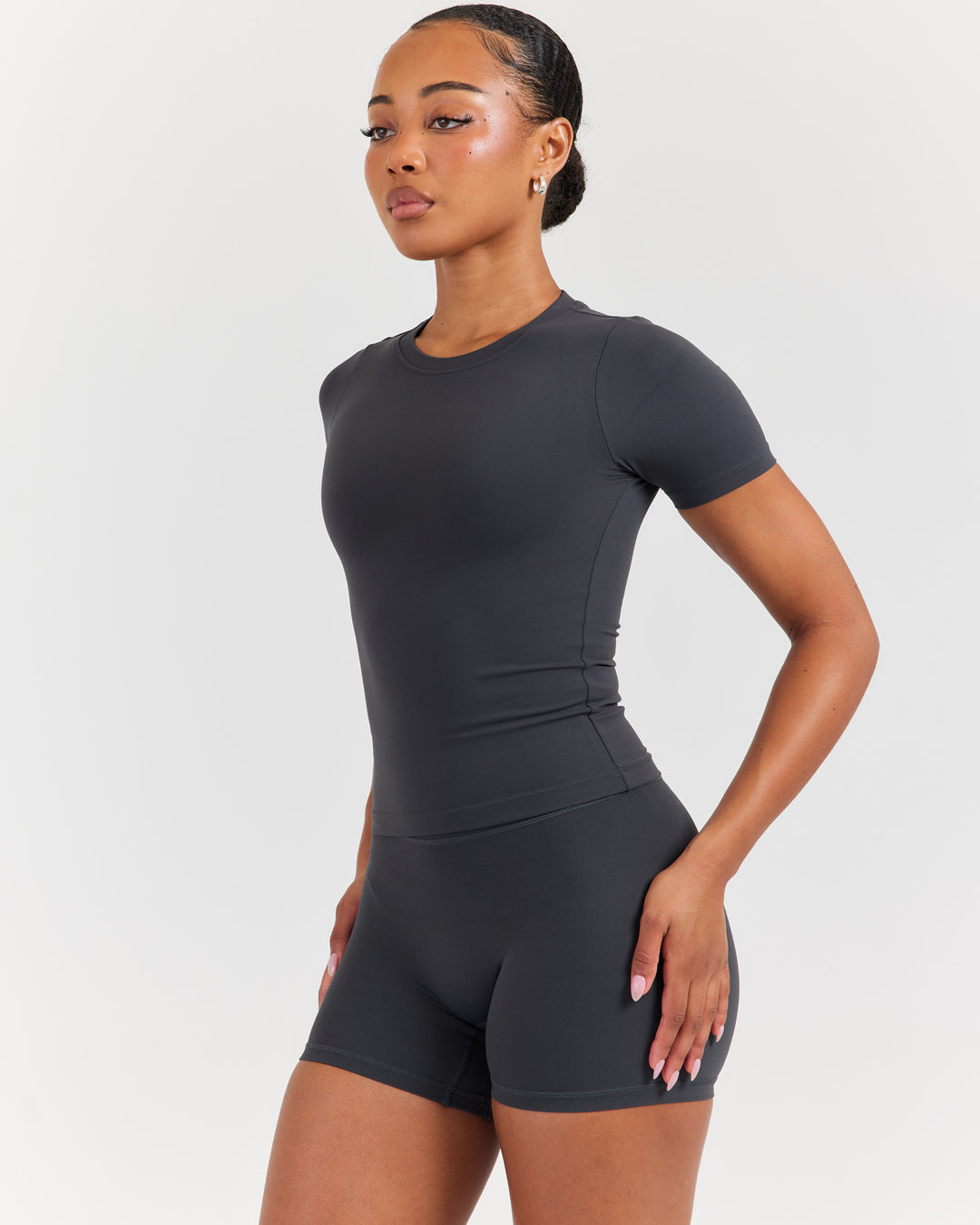 Soléa Core Tee - Charcoal