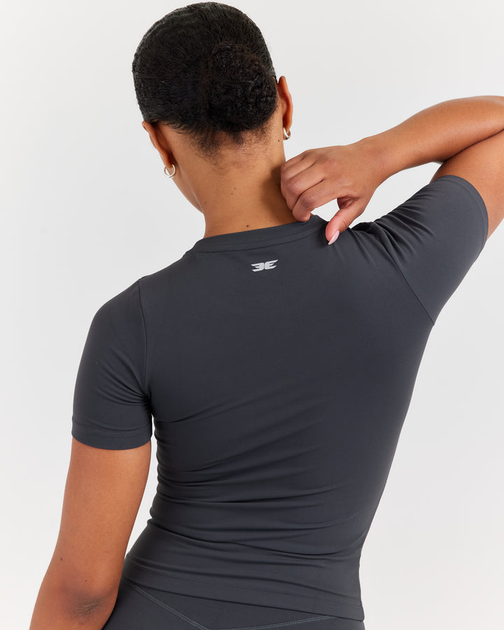 Soléa Core Tee - Charcoal
