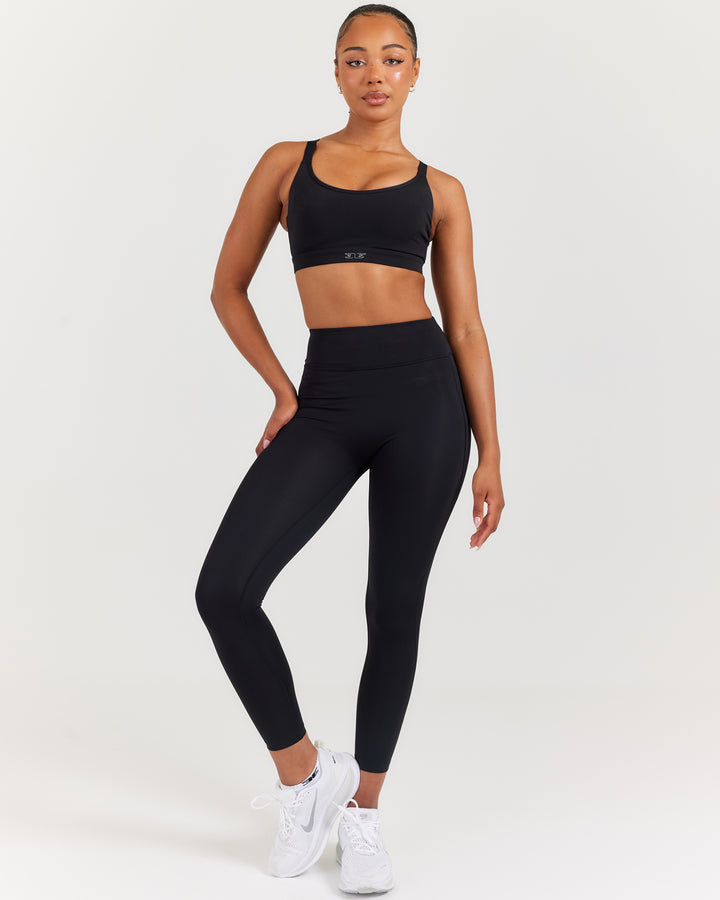 7/8 PerForm Pocket Leggings - Black