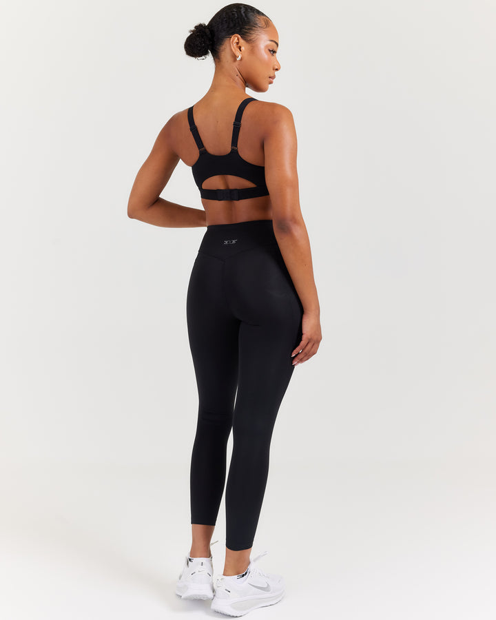 7/8 PerForm Pocket Leggings - Black