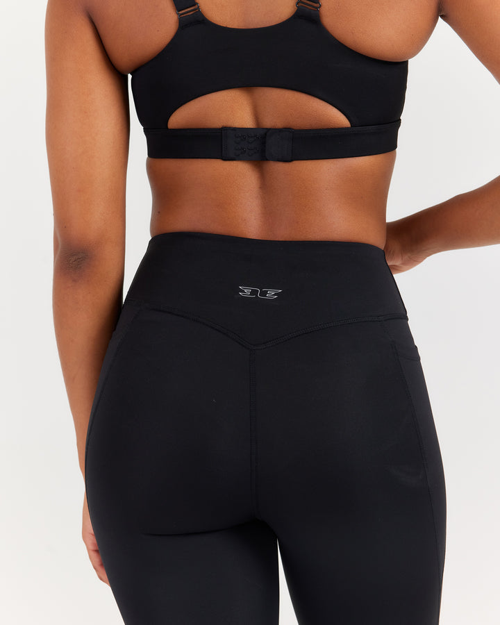 7/8 PerForm Pocket Leggings - Black