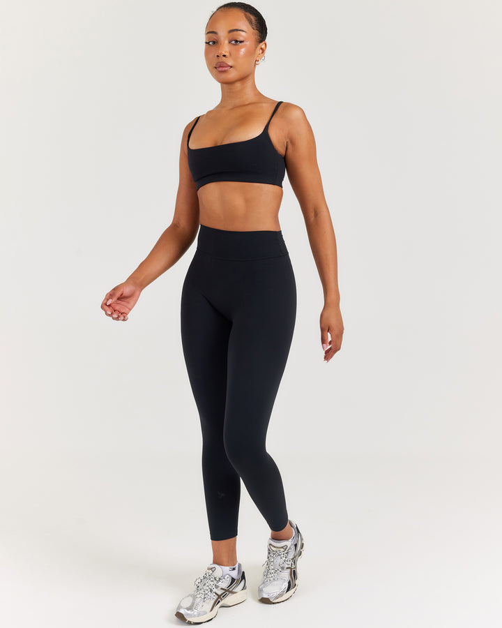 Soléa Petite Invisible Scrunch Leggings - Black