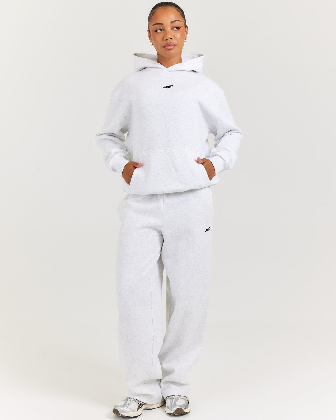 Classic Straight Leg Pants - Polar Grey