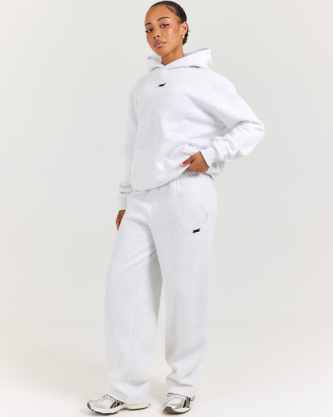 Classic Straight Leg Pants - Polar Grey
