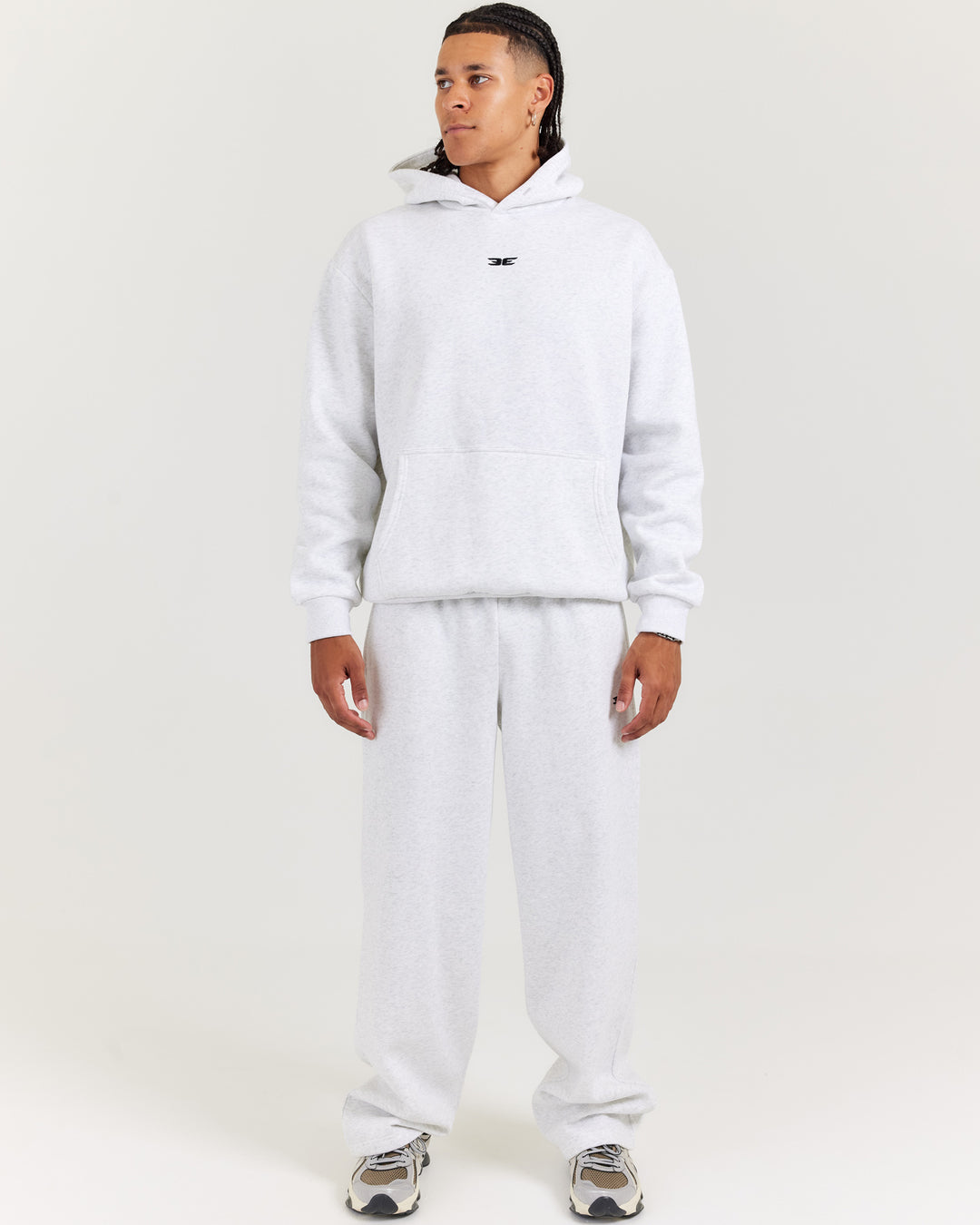 Classic Straight Leg Pants - Polar Grey