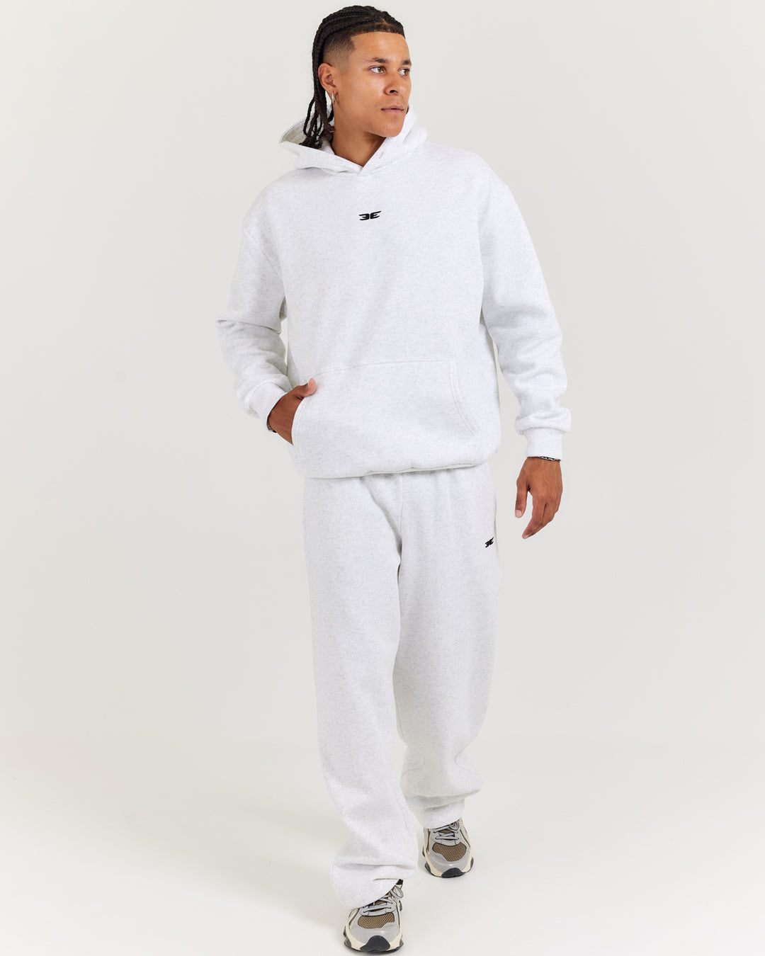 Classic Straight Leg Pants - Polar Grey