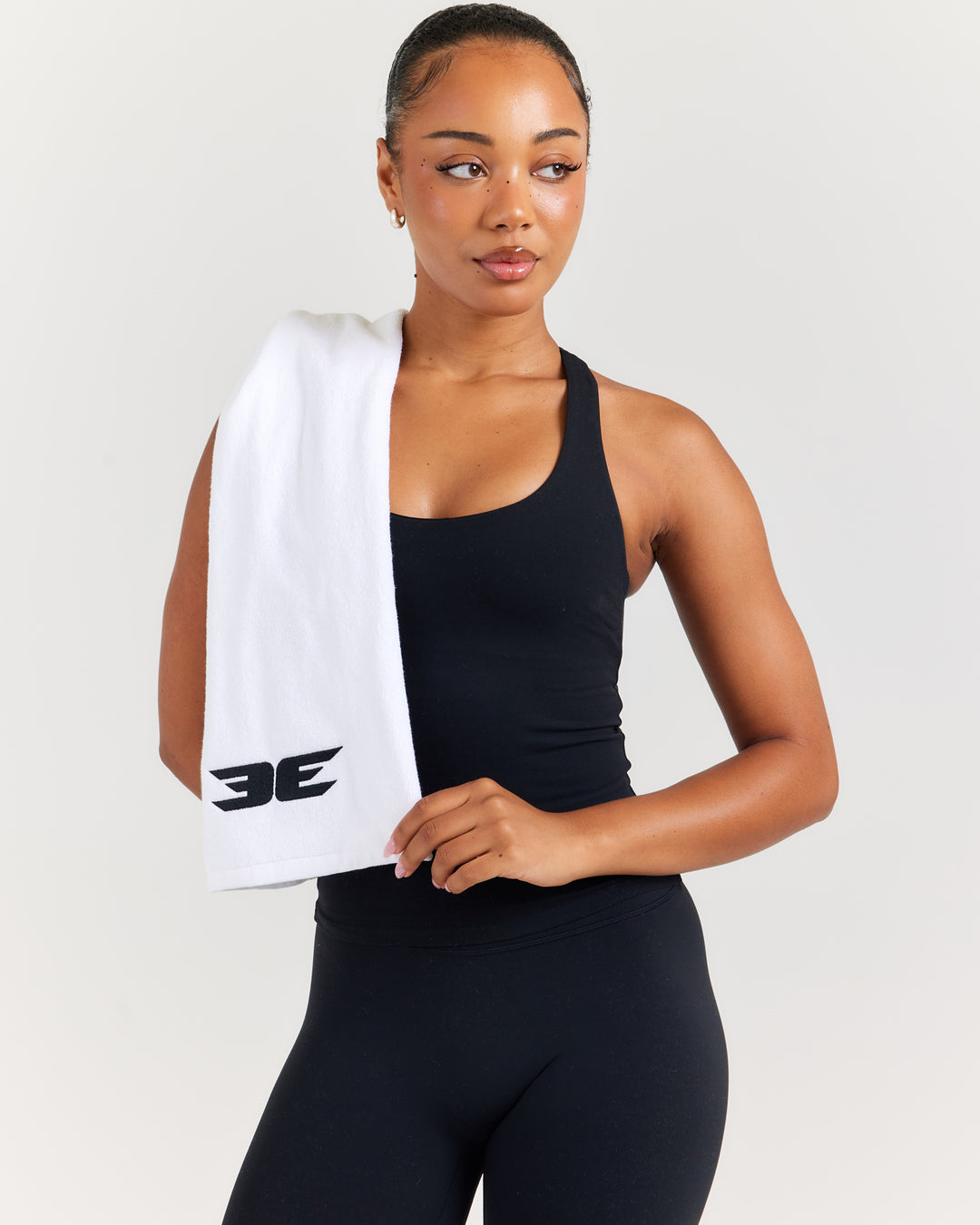 EE Gym Towel - White