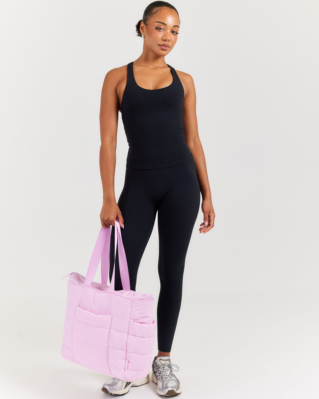 Puffer Tote - Pink