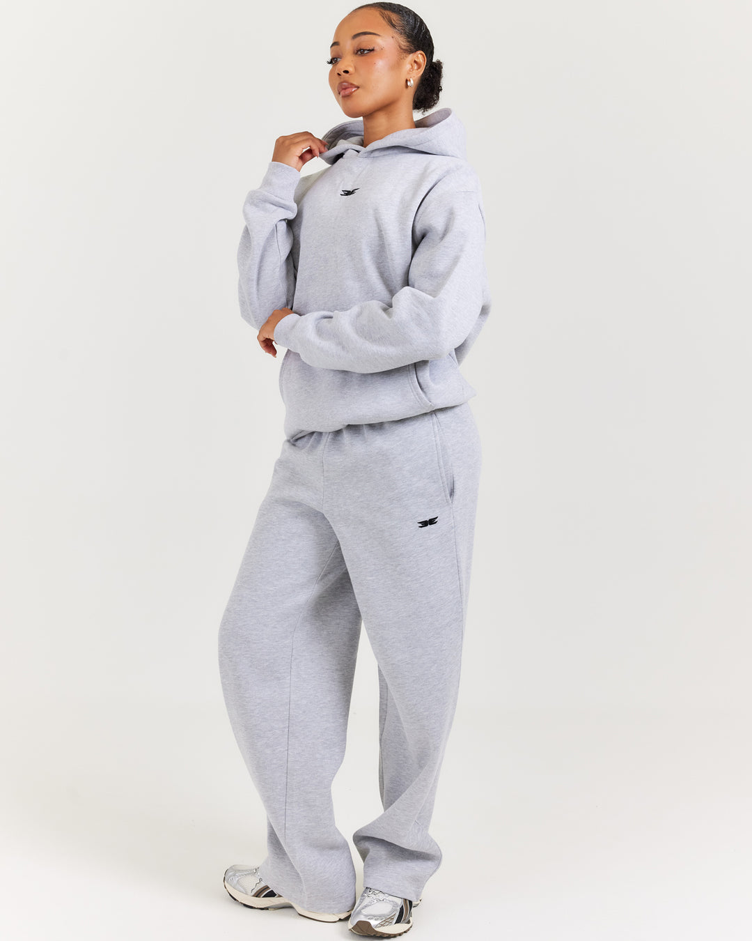 Classic Straight Leg Pants - Grey