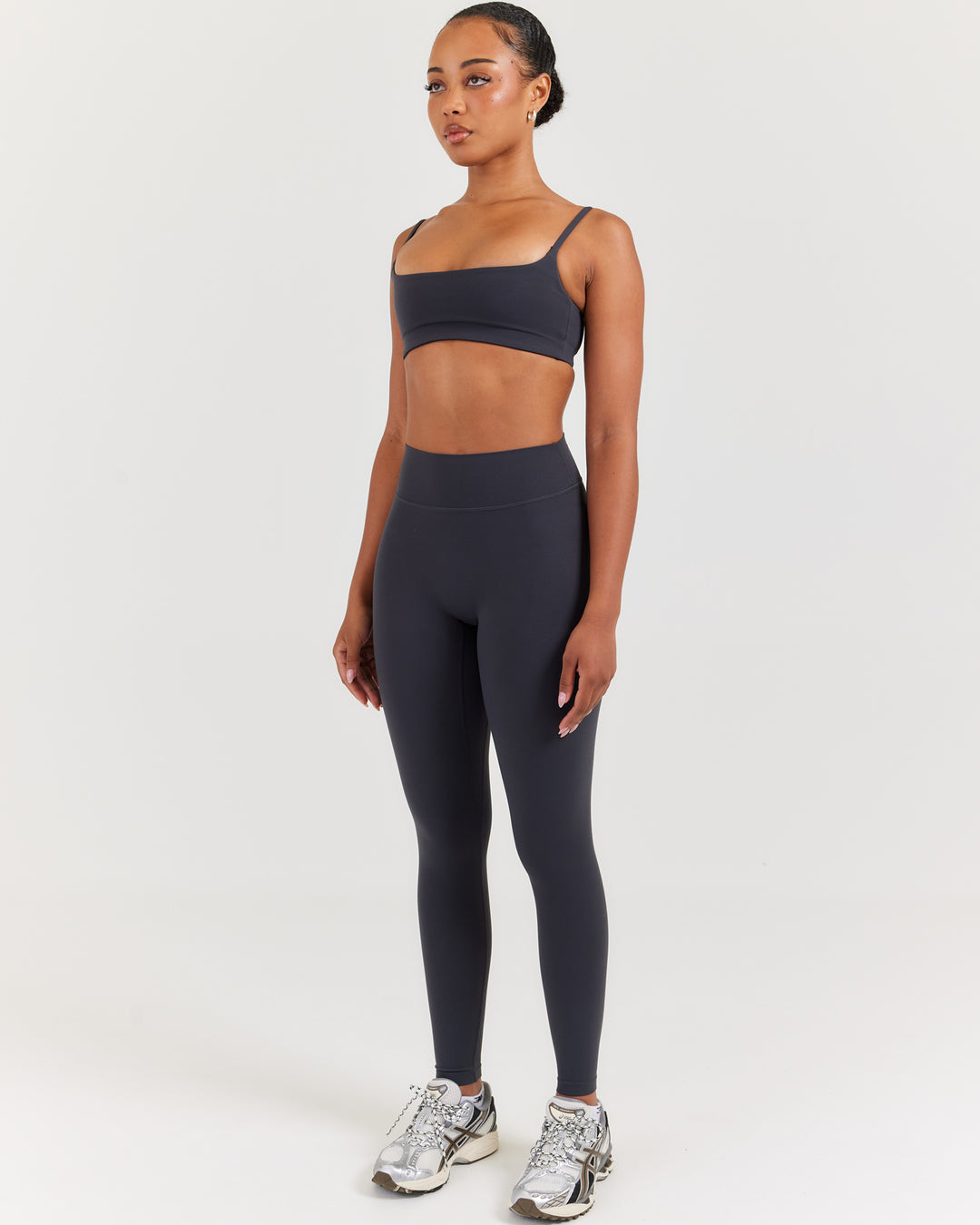 Soléa Invisible Scrunch Leggings - Charcoal