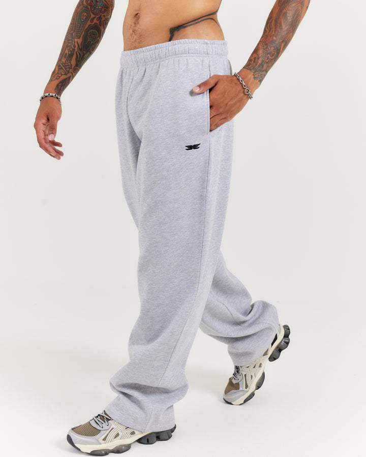 Classic Straight Leg Pants - Grey