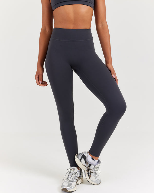 Soléa Invisible Scrunch Leggings - Charcoal