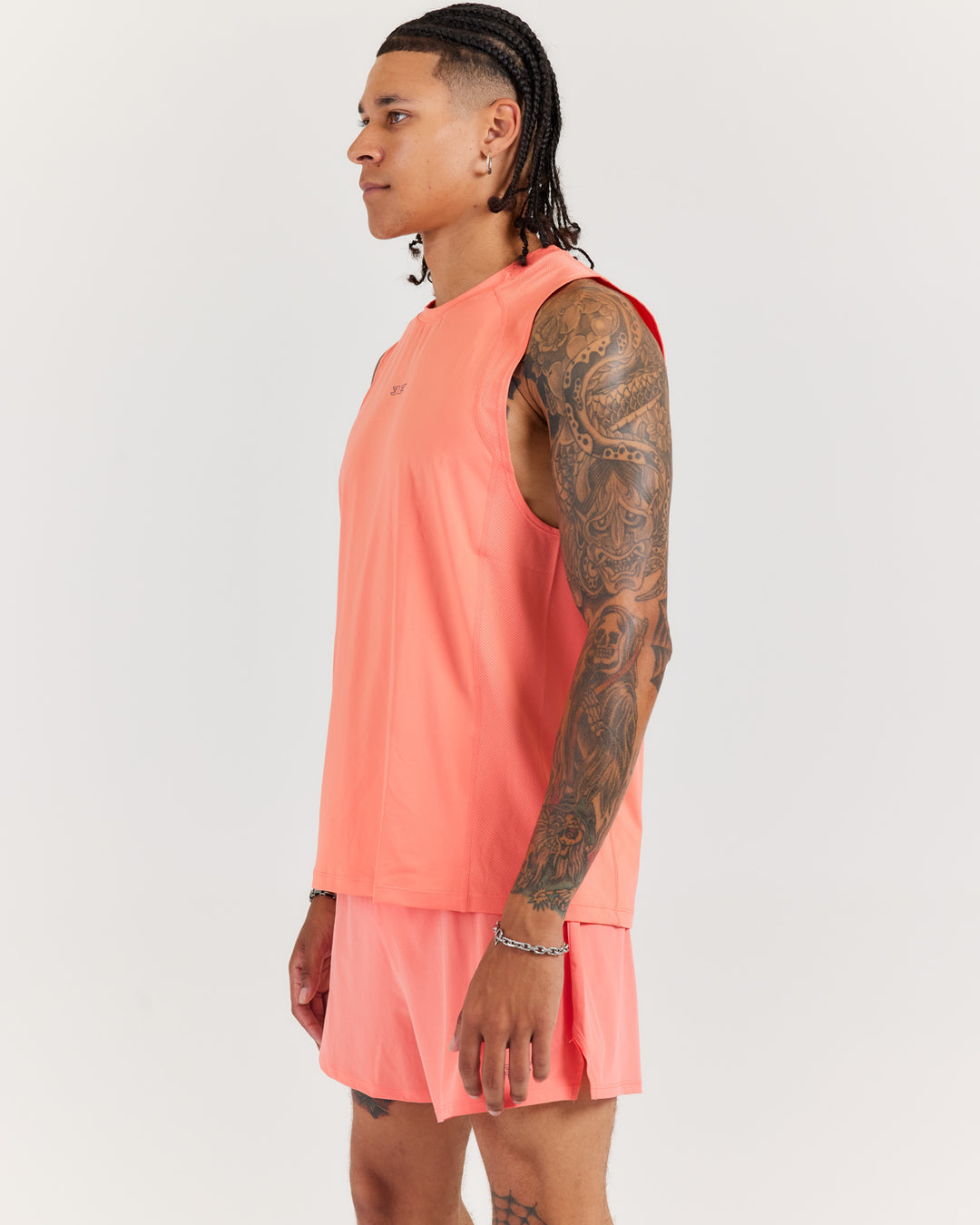 Men's ProSport Tank - Coral