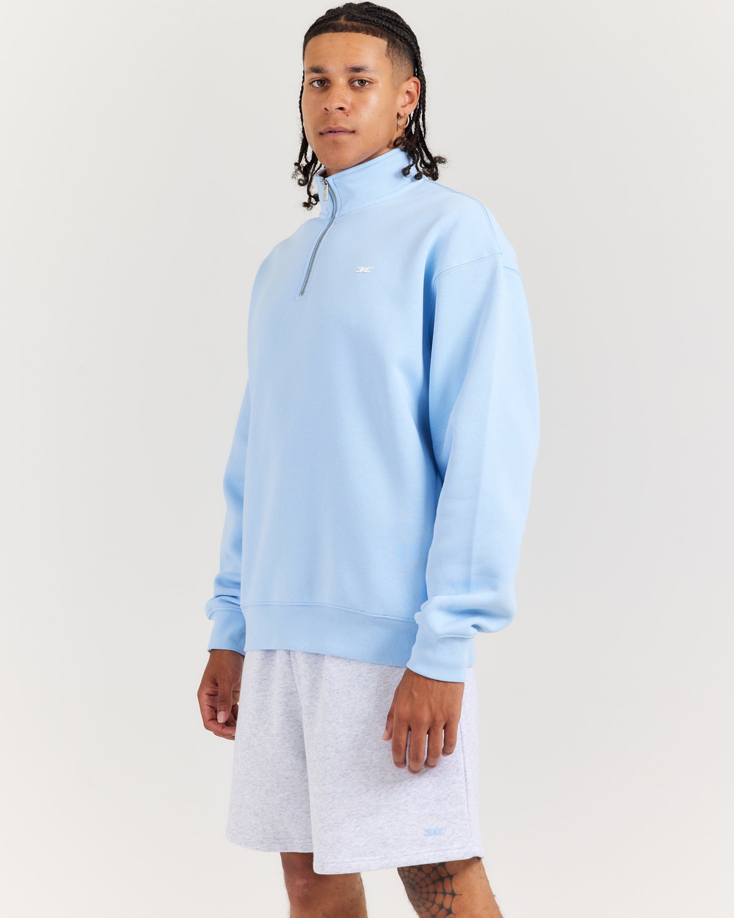 Omni Unisex 1/4 Zip - Light Blue – Elite Eleven