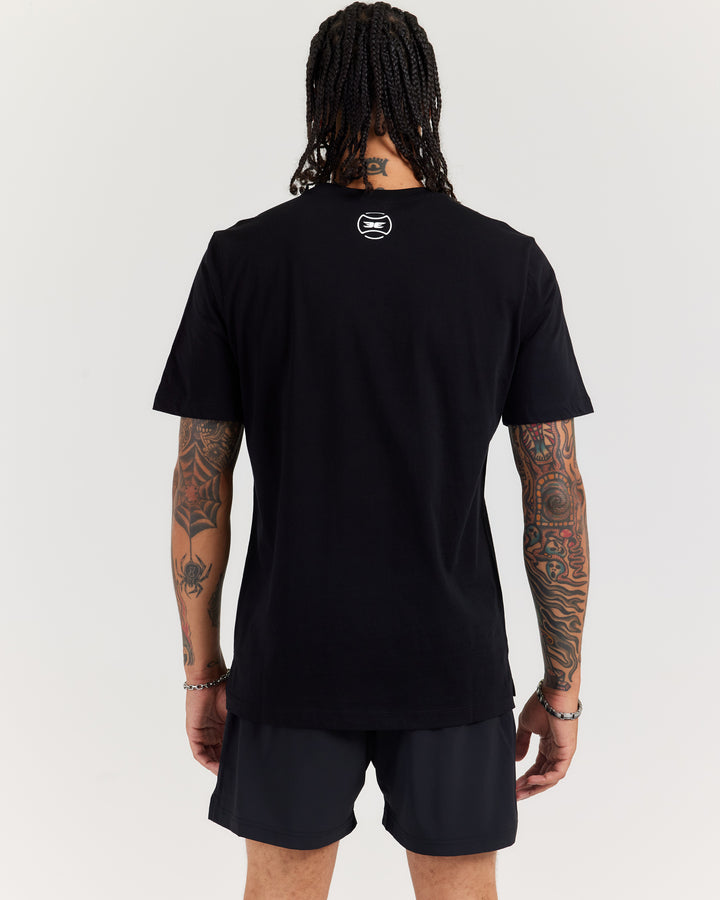 Men's Tennis Lite Tee - Black