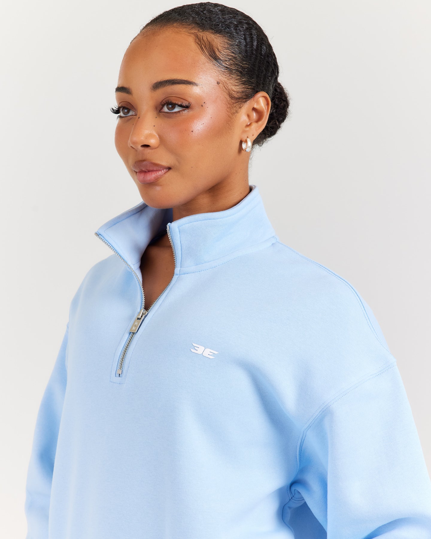 Omni Unisex 1/4 Zip - Light Blue – Elite Eleven