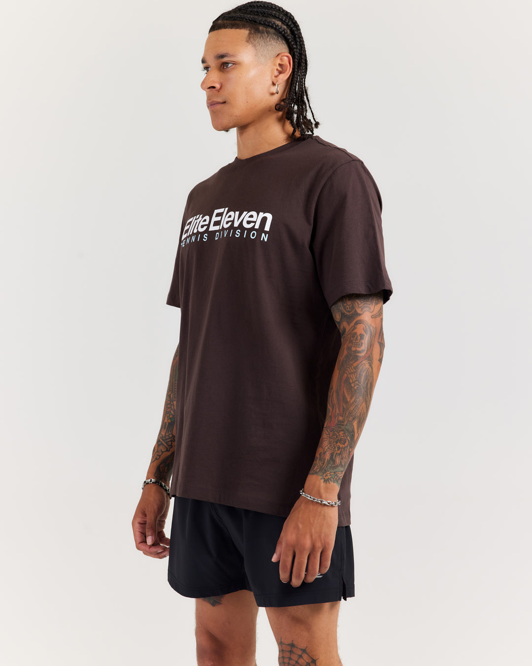 Men's Tennis Lite Tee - Espresso