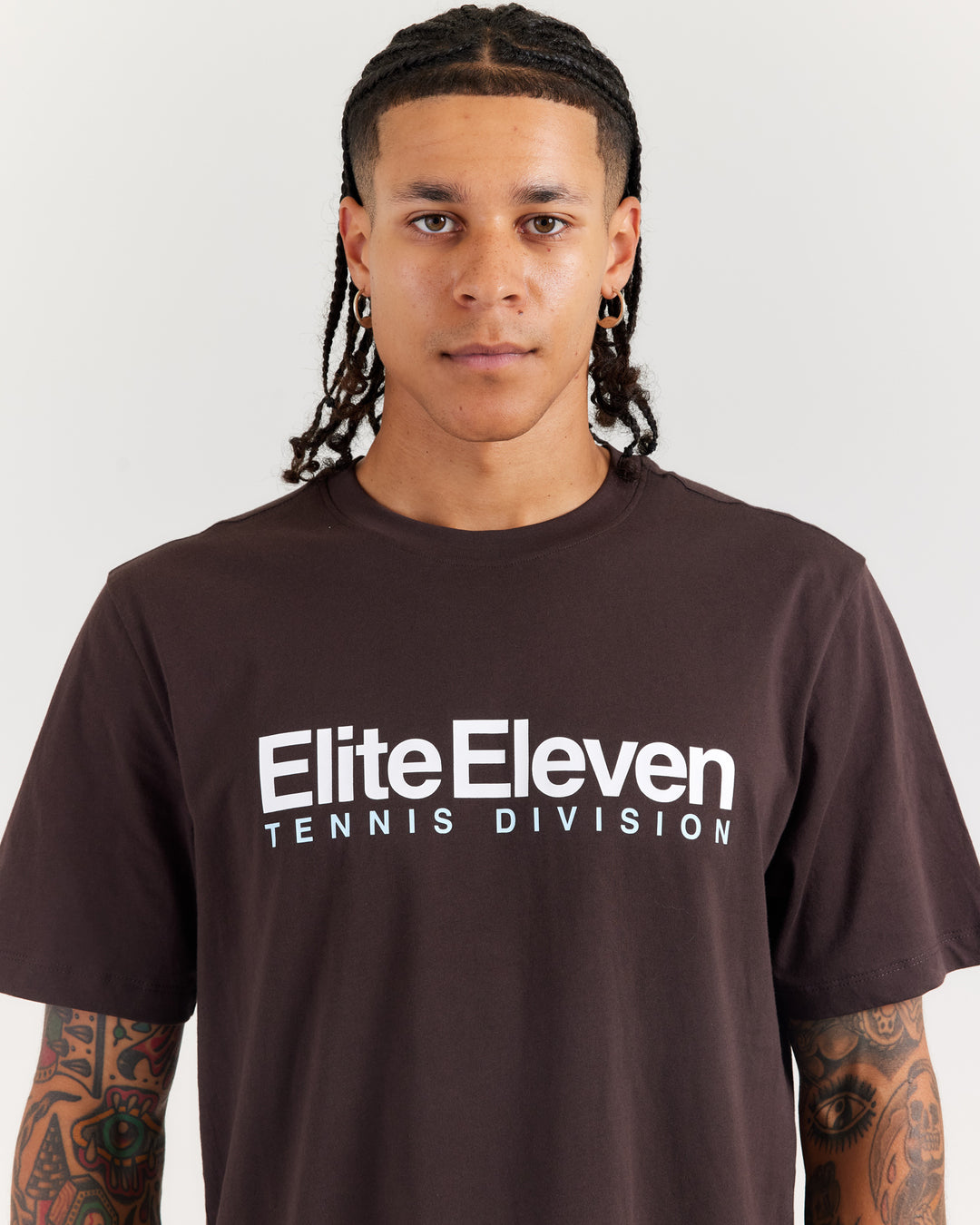 Men's Tennis Lite Tee - Espresso
