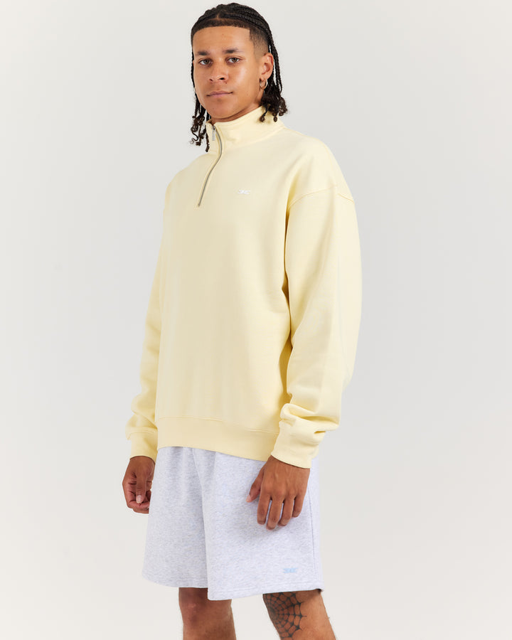 Omni Unisex 1/4 Zip - Butter