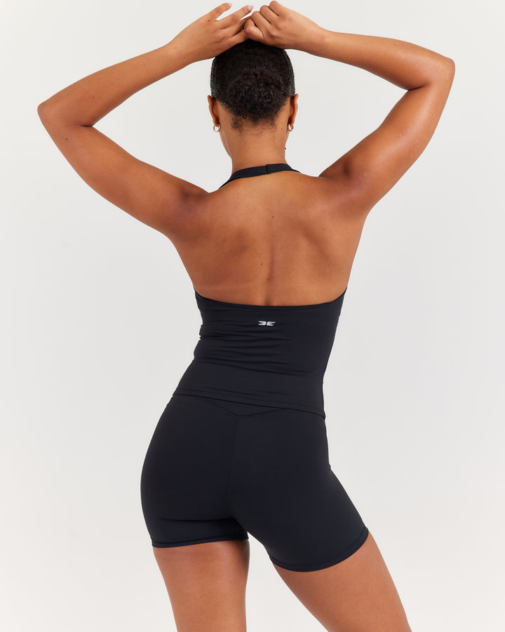 Airey Halter Tank - Black