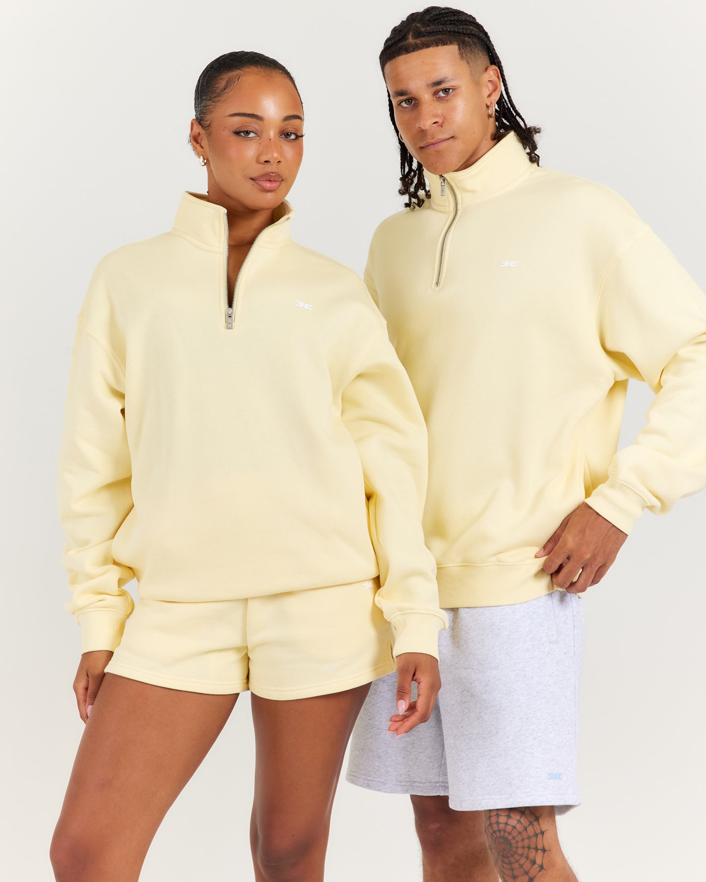 Omni Unisex 1/4 Zip - Butter