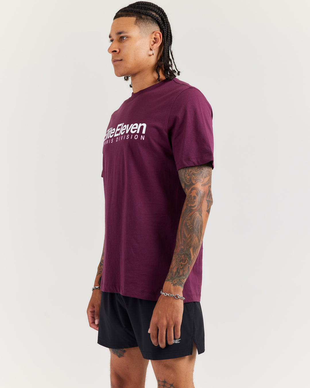 Men's Tennis Lite Tee - Cherry Cola
