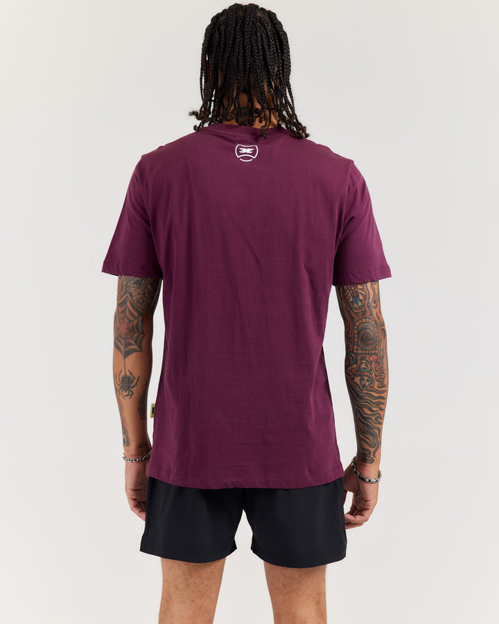 Men's Tennis Lite Tee - Cherry Cola