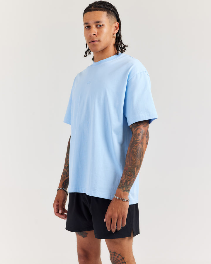 V3 Oversized Classic Tee - Light Blue