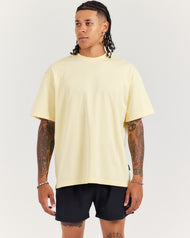 V3 Oversized Classic Tee - Soft Yellow