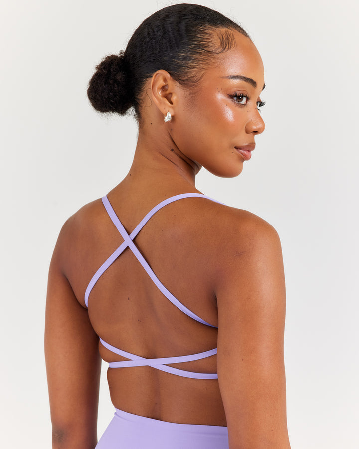 Airey Lite Bra - Bright Lilac