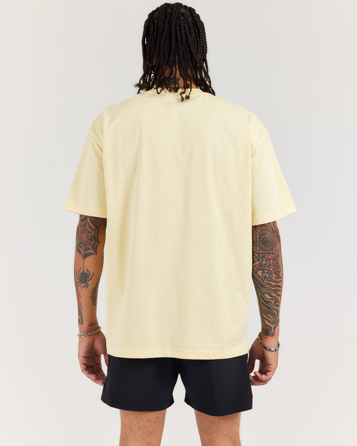 V3 Oversized Classic Tee - Soft Yellow